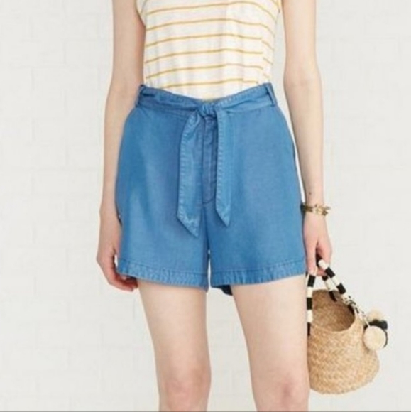 AMOUR VERT | Agneta tencel high waist shorts - Picture 4 of 4